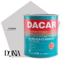 Tinta Antimofo Cinza Cromio Lavável Fosco Clássica Dacar 800ml