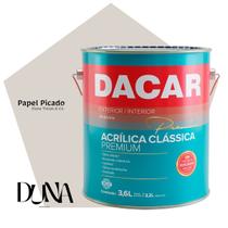 Tinta Antimofo Papel Picado Lavável Fosco Clássica Dacar 3,2L