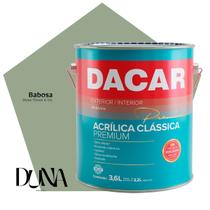 Tinta Antimofo Verde Babosa Lavável Fosco Clássica Dacar 3,2L