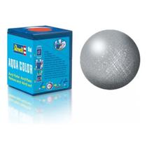 Tinta Aqua Color Aço Metalica 18 ml Revell 36191