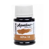 Tinta Aquarela Aqualine Corfix 37 ml 18 Sépia