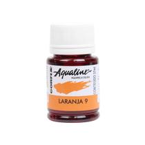 Tinta Aquarela Aqualine Corfix 37ml Cor Laranja 9