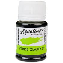 Tinta Aquarela Corfix Aqualine 37 Ml - 32 Verde Claro