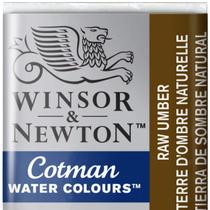 Tinta Aquarela Cotman Winsor & Newton Pastilha 554 Raw Umber