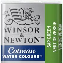 Tinta Aquarela Cotman Winsor & Newton Pastilha 599 Sap Green Tinta Aquarela Cotman Winsor & Newton Pastilha 599 Sap Green