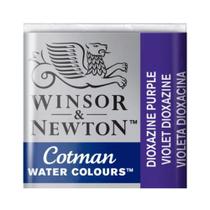 Tinta Aquarela em Pastilha Cotman Winsor & Newton Dioxazine Purple 231