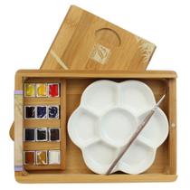 Tinta Aquarela Lefranc & Bourgeois 12 Cores Coffret Natura Tinta Aquarela Lefranc & Bourgeois 12 Cores Coffret Natura