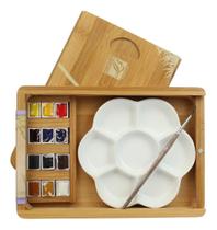 Tinta Aquarela Lefranc & Bourgeois Coffret Natura Box 12 Cores Tinta Aquarela Lefranc & Bourgeois Coffret Natura Box 12 Cores