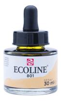 Tinta Aquarela Liquida Ecoline 30ml 801 Gol