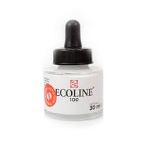 Tinta Aquarela Liquida Talens Ecoline Branca 30ml White 100