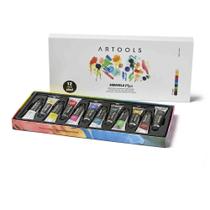 Tinta Aquarela Misci Artools com 12 Cores 6ml