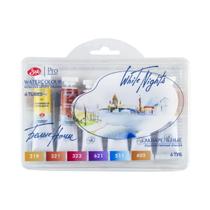 Tinta Aquarela Nevskaya White Nights Skin Shades 6 Tubos