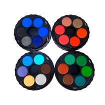 Tinta Aquarela Pastilha Profissional Koh-I-Noor Estojo Empilhavel 24 Cores