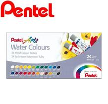 Tinta Aquarela Pentel 24 Cores WFRS-24