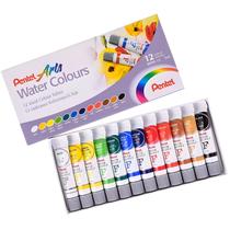 Tinta Aquarela Pentel Caixa com 12 Cores Tinta Aquarela Pentel Caixa com 12 Cores