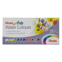 Tinta Aquarela PENTEL WFRS-12 tubos de 5ml