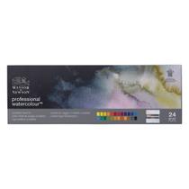 Tinta Aquarela Profissional Pastilha Winsor & Newton Sketchers Box 24 Peças