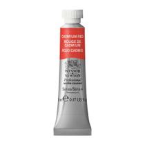 Tinta Aquarela Profissional Winsor 5ml 094 Cadmium Red