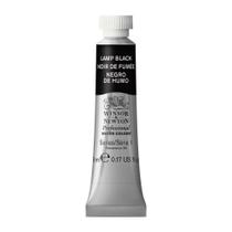 Tinta Aquarela Profissional Winsor 5ml 337 Lamp Black