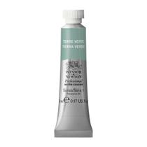 Tinta Aquarela Profissional Winsor 5ml 637 Terre Verte