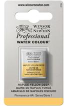 Tinta Aquarela Profissional Winsor & Newton Pastilha S1 425 Naples Yellow Deep Tinta Aquarela Profissional Winsor & Newton Pastilha S1 425 Naples Yellow Deep