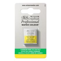 Tinta Aquarela Profissional Winsor & Newton Pastilha S4 907 Cadmium-Free Yellow Pale
