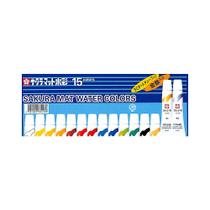 Tinta Aquarela Water Colors 15 Cores Sakura