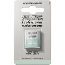 Tinta Aquarela Winsor & Newton Pastilha S1 637 Terre Verte Tinta Aquarela Winsor & Newton Pastilha S1 637 Terre Verte