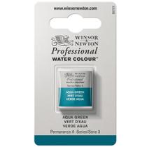 Tinta Aquarela Winsor & Newton Pastilha S3 697 Aqua Green