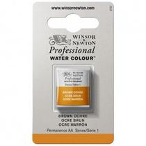 Tinta Aquarela Winsor & Newton Profissional Pastilha S1 059 Brown Ochre