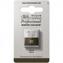 Tinta Aquarela Winsor & Newton Profissional Pastilha S1 609 Sepia