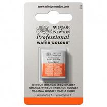 Tinta Aquarela Winsor & Newton Profissional Pastilha S1 723 Winsor Orange Red