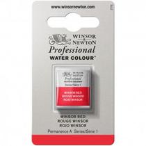 Tinta Aquarela Winsor & Newton Profissional Pastilha S1 726 Winsor Red