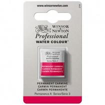 Tinta Aquarela Winsor & Newton Profissional Pastilha S3 479 Permanent Carmine