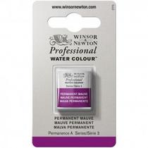 Tinta Aquarela Winsor & Newton Profissional Pastilha S3 491 Permanent Mauve