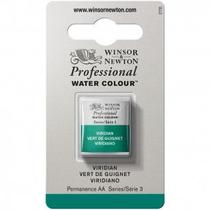 Tinta Aquarela Winsor & Newton Profissional Pastilha S3 692 Viridian