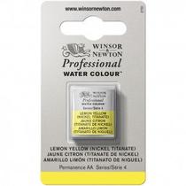 Tinta Aquarela Winsor & Newton Profissional Pastilha S4 347 Lemon Yellow