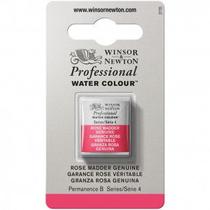 Tinta Aquarela Winsor & Newton Profissional Pastilha S4 587 Rose Madder