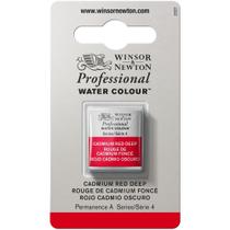 Tinta Aquarela Winsor Profissional S4 097 Cadmium Red Deep