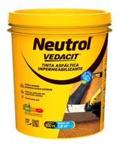 Tinta Asfáltica Impermeabilizante Neutrol 900ml a Base Água - Vedacit 973