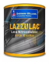 Tinta Automotiva Laca Preto Semi-brilho Lazzuril 900ml 01un