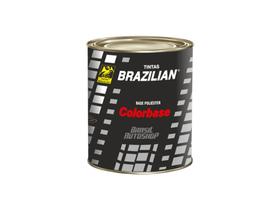 Tinta automotiva prata bari 900ml Brazilian metálico Fiat