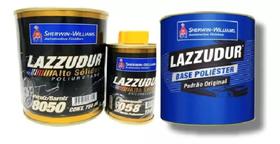 Tinta automotiva prata lunar 1991 900ml + verniz automotivo 8050