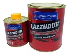Tinta Automotiva Pu Aluminio Graudo Kit C 0,9 Litros