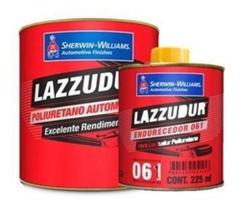 Tinta Automotiva PU Lazzudur Preto Cadilac + cataliz 061 900ml - LAZZURIL