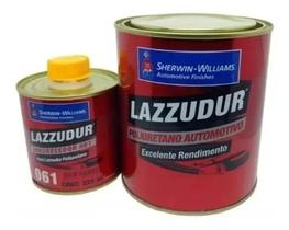 Tinta Automotiva Pu Preto Fosco Kit 0,9l Sherwin