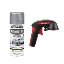 Tinta Automotiva Spray Alumínio Brilhante + Aplicador de Spray - Rust-Oleum