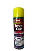Tinta automotiva spray colorgin amarelo fluorescente 300 ml