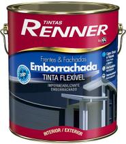 Tinta base emborrach renner frente/fach super intensa 3,2l cor branca