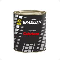 Tinta Base Poliéster Brazilian 900ml Preto Ebony Ford